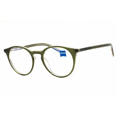 Zeiss Unisex Eyeglasses - Acetate Crystal Cargo Laminate Full Rim Frame | ZS22501 314