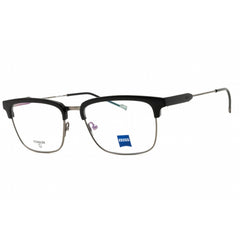 Zeiss Unisex Eyeglasses - Titanium Matte Black/Dark Ruthenium Full Rim | ZS24148 003