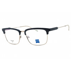 Zeiss Unisex Eyeglasses - Titanium Satin Blue/Light Gun Full Rim Frame | ZS24148 406