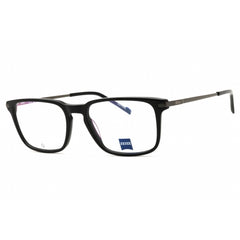Zeiss Unisex Eyeglasses - Acetate Black Full Rim Rectangular Frame, 54mm | ZS24722 001