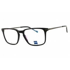 Zeiss Unisex Eyeglasses - Acetate Black Full Rim Rectangular Frame, 57mm | ZS24722 001
