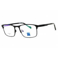 Zeiss Unisex Eyeglasses - Titanium Matte Black Rectangular Frame, 53mm | ZS25161 002