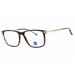 Zeiss Unisex Eyeglasses - Acetate Tortoise Full Rim Rectangular Frame | ZS25723 240