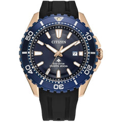 Citizen Men's Watch - Promaster Eco-Drive Dark Blue Dial Black Strap | BN0196-01L