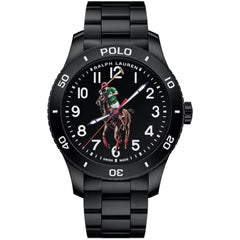 Ralph Lauren Men's Watch - Polo Pony Player Automatic Black Bracelet | 472836830001