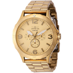 Invicta Men's Watch - Specialty Quartz Yellow Gold Steel Bracelet Day-Date | 44829