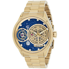 Invicta Men's Watch - Vintage Automatic Blue and Gold Dial Steel Bracelet | 44899