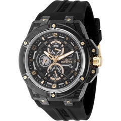 Invicta Men's Watch - Invicta Racing Saphirex Chrono Black Dial Rubber Strap | 48807