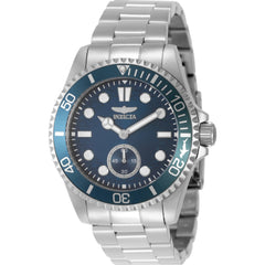 Invicta Men's Watch - Pro Diver Quartz Blue Dial Silver Tone Steel Bracelet | 49422