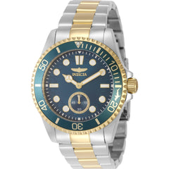 Invicta Men's Watch - Pro Diver Quartz Blue Dial Two Tone Steel Bracelet | 49424