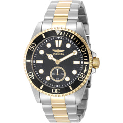 Invicta Men's Watch - Pro Diver Quartz Charcoal Dial Two Tone Steel Bracelet | 49434