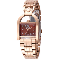 Invicta Women's Watch - Wildflower Quartz Brown Brass Dial Steel Bracelet | 49593