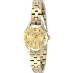 Invicta Women's Watch - Ocean Voyage Quartz Brass Gold Dial Steel Bracelet | 49996