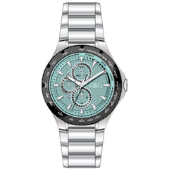 Invicta Men's Watch - Aviator Quartz Light Blue Dial Stainless Steel Bracelet | 50104