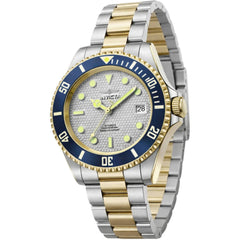 Invicta Men's Watch - Pro Diver Mechanical Silver Dial Two Tone Steel Bracelet | 50283