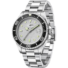 Invicta Men's Watch - Pro Diver Quartz Silver Dial Stainless Steel Bracelet | 50286