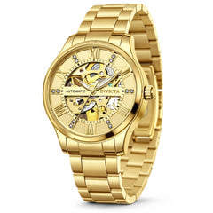 Invicta Men's Watch - Objet D Art Automatic Gold Skeleton Dial Bracelet | 69115