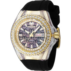 Technomarine Women's Watch - Cruise Monogram Black Mother of Pearl Dial | TM-121175