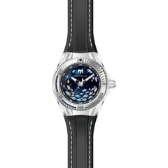 Technomarine Women's Watch - Cruise Dream Blue Mop Dial Black Rubber Strap | TM-125008