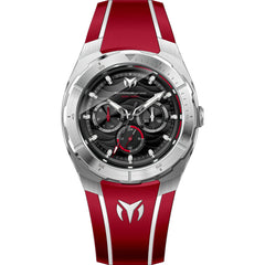 Technomarine Men's Watch - Cruise Red and White Silicone Rubber Strap | TM-125017