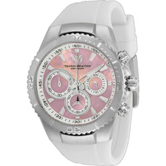 Technomarine Women's Watch - Manta Sea Chrono Silver and Pink Mop Dial | TM-220076