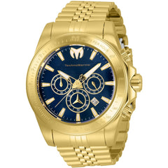 Technomarine Men's Watch - Manta Grand Chronograph Yellow Gold Bracelet | TM-220149