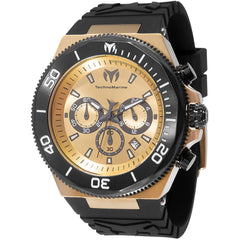 Technomarine Men's Watch - Manta Ocean Chrono Gold and Gunmetal Dial | TM-224020