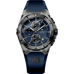 Technomarine Men's Watch - Ocean Victory Chrono Dark Blue Silicone Strap | TM-318138