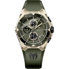 Technomarine Men's Watch - Ocean Victory Olive Green and Black Dial Date | TM-318143