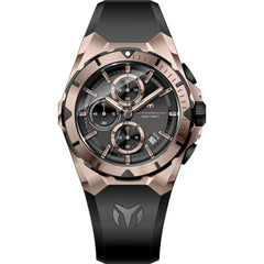 Technomarine Men's Watch - Ocean Victory Chrono Black Silicone Strap | TM-318146