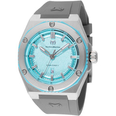 Technomarine Men's Watch - Coral Legacy Quartz Green Dial Grey Strap | TM-416073