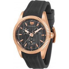Technomarine Women's Watch - Sea Dream Quartz Charcoal Dial Rubber Strap | TM-719035