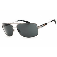 Burberry Men's Sunglasses - Gunmetal Grey Metal Rectangular Frame | BE3074 100387