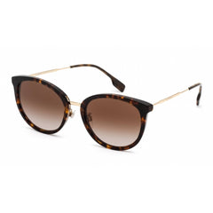 Burberry Women's Sunglasses - Dark Havana Acetate Round Shape Frame | BE4289D 300213