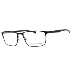 Carrera Men's Eyeglasses - Matte Black Metal Rectangular Frame | CARDUC 014 0003 00