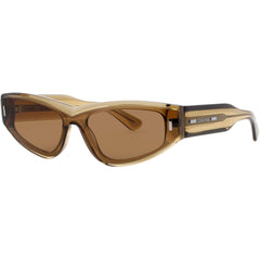 Calvin Klein Unisex Sunglasses - Light Brown Acetate Full Rim Frame | CK24534S 278