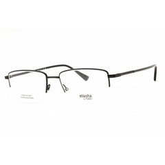 Elasta Men's Eyeglasses - Ruthenium Black Metal Rectangular Frame | E 7249 0284 00