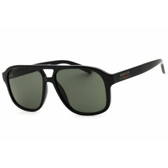 Gucci Men's Sunglasses - Black Injected Propionate Rectangular Frame | GG1856S 001