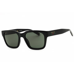 Gucci Men's Sunglasses - Black Injected Propionate Rectangular Frame | GG1857S 001