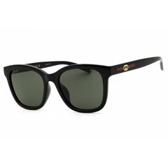 Gucci Women's Sunglasses - Black/Black/Grey Rectangular Shape Frame | GG1984SK 001