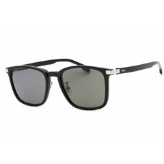 Hugo Boss Men's Sunglasses - Black/Gold Rectangular Full Rim Frame | 1406/F/SK 0807 M9