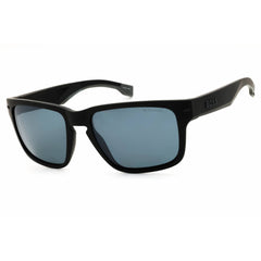 Hugo Boss Men's Sunglasses - Matte Black/Grey Plastic Full Rim Frame | 1497/S 0O6W 25