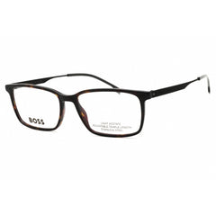 Hugo Boss Men's Eyeglasses - Rectangular Plastic Full Rim Frame | 1643 02OS 00