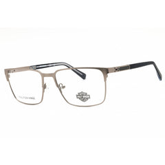 Harley Davidson Men's Eyeglasses - Matte Light Nickeltin Full Rim Frame | HD0976 011