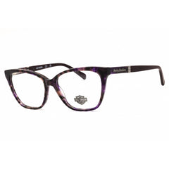 Harley Davidson Women's Eyeglasses - Violet/Havana Rectangular Frame | HD50059 081