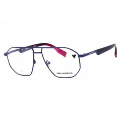 Karl Lagerfeld Unisex Eyeglasses - Oval Shape Metal Full Rim Frame | KL353 404