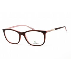 Lacoste Women's Eyeglasses - Rectangular Shape Acetate Full Rim Frame | L2885 219