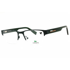 Lacoste Men's Eyeglasses - Rectangular Shape Metal Half Rim Frame | L2299N 301