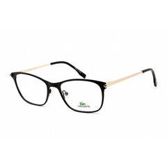 Lacoste Unisex Eyeglasses - Rectangular Shape Metal Full Rim Frame | L2276 001