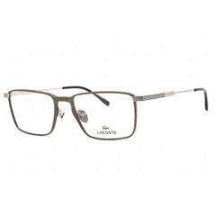 Lacoste Men's Eyeglasses - Rectangular Shape Metal Full Rim Frame | L2285E 029